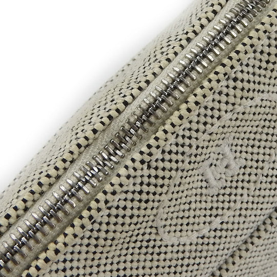 HERMES Pouch canvas gray Bored Pouch Mini