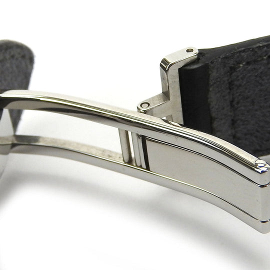 LOUIS VUITTON bracelet M64447 leather black Brasserie Vous Good Luck Women Used Authentic