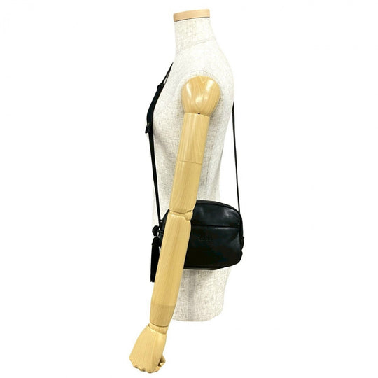 LOEWE Shoulder Bag leather black