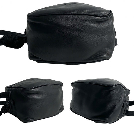 LOEWE Shoulder Bag leather black