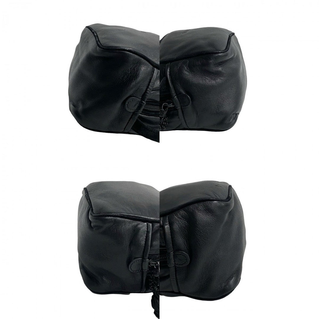 LOEWE Shoulder Bag leather black