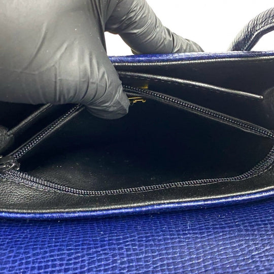Dior Tote Bag leather Navy