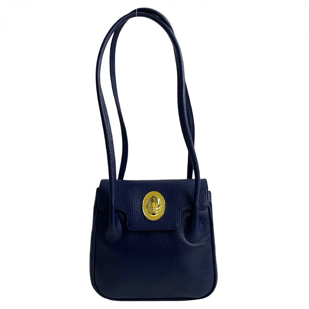 Dior Tote Bag leather Navy