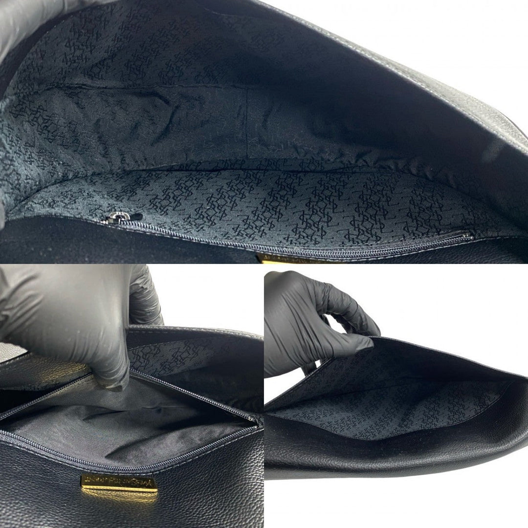 YVES SAINT LAURENT Shoulder Bag leather black
