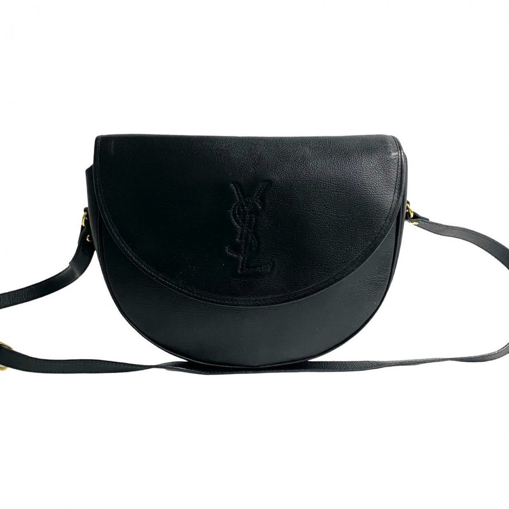 YVES SAINT LAURENT Shoulder Bag leather black