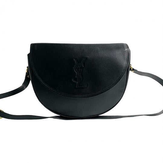 YVES SAINT LAURENT Shoulder Bag leather black