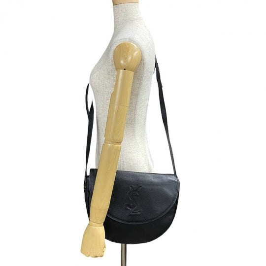 YVES SAINT LAURENT Shoulder Bag leather black