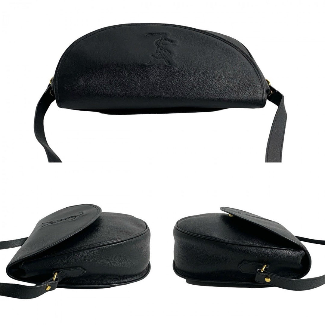 YVES SAINT LAURENT Shoulder Bag leather black