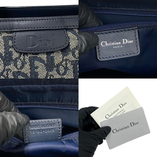 Dior Handbag canvas Navy