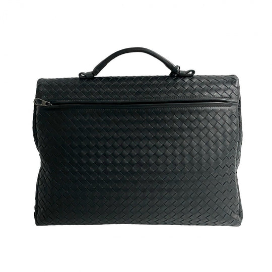 BOTTEGAVENETA Business bag leather black