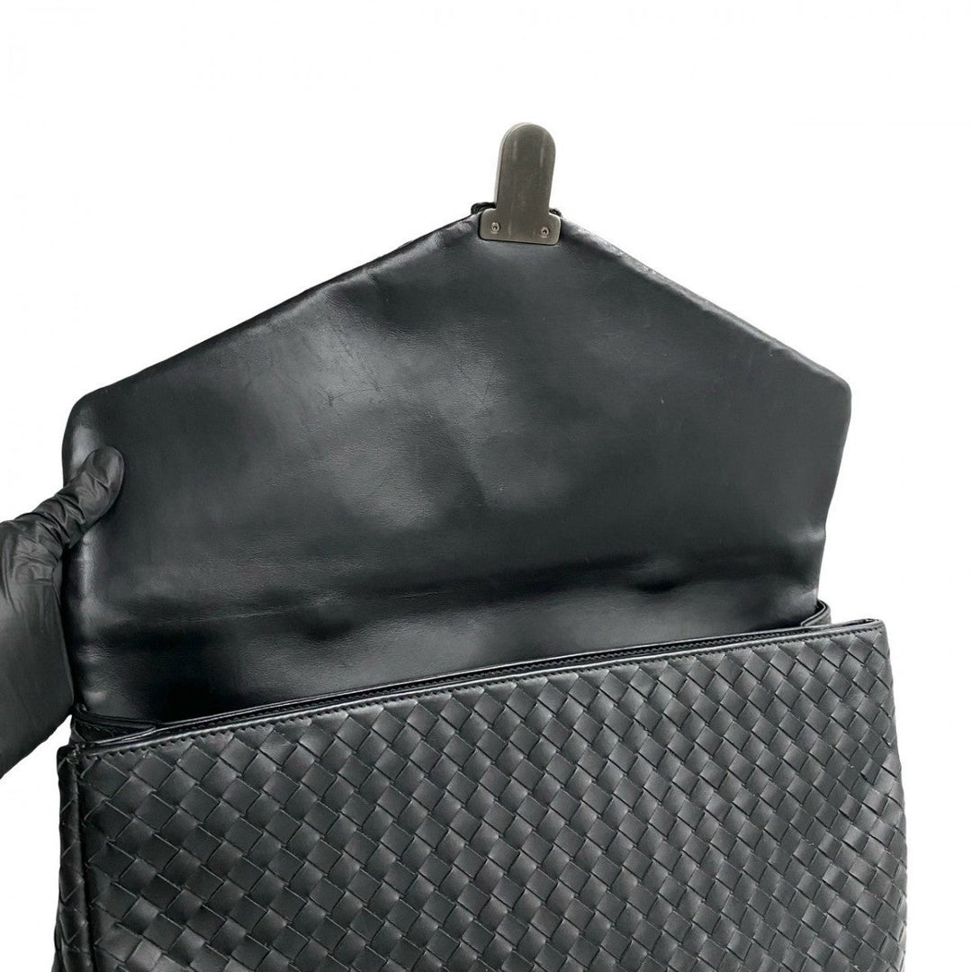 BOTTEGAVENETA Business bag leather black