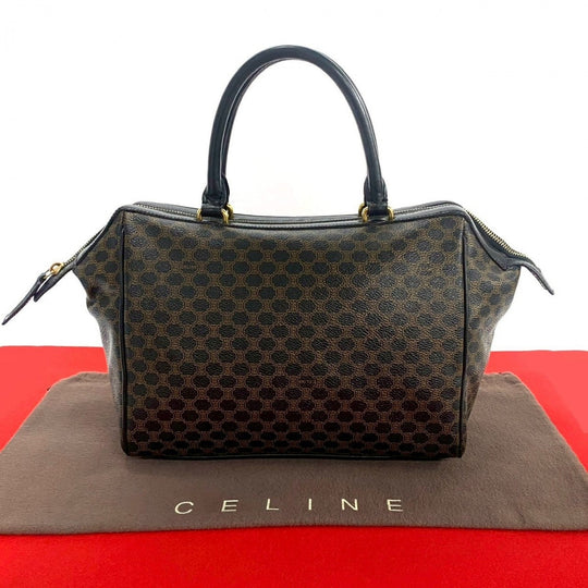 CELINE Handbag leather black