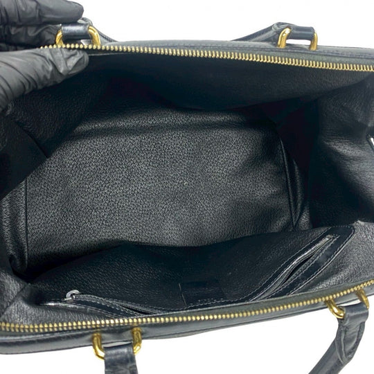 CELINE Handbag leather black