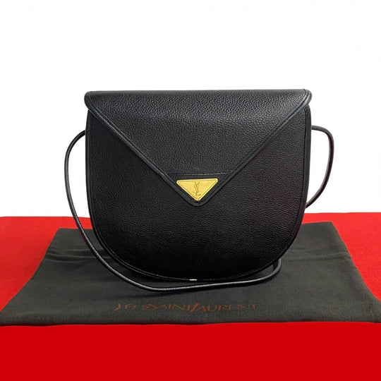 YVES SAINT LAURENT Shoulder Bag leather black