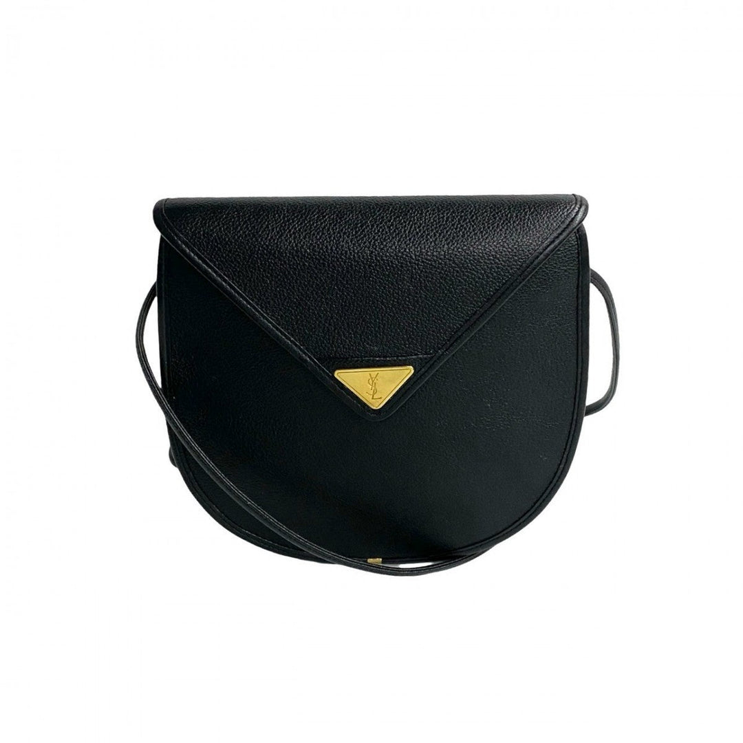 YVES SAINT LAURENT Shoulder Bag leather black