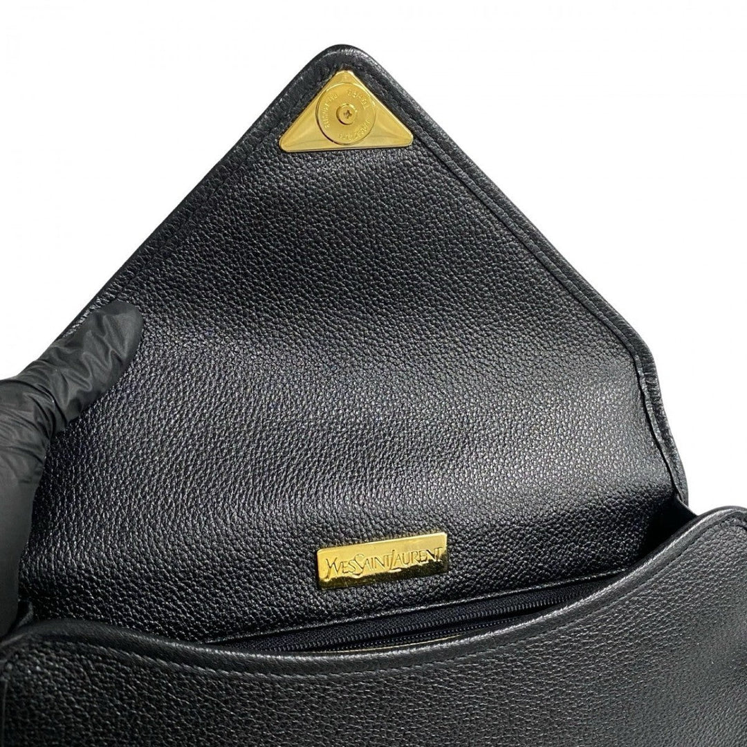 YVES SAINT LAURENT Shoulder Bag leather black