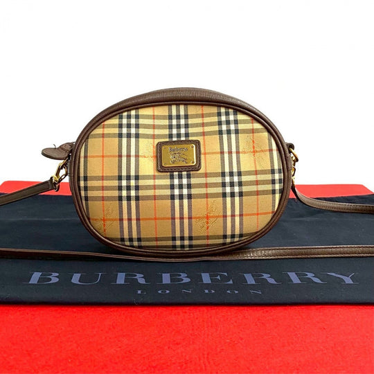 Burberrys Shoulder Bag leather beige