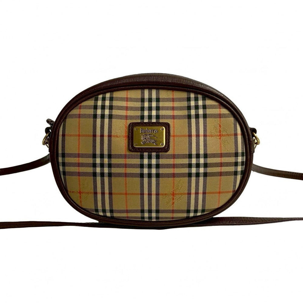 Burberrys Shoulder Bag leather beige