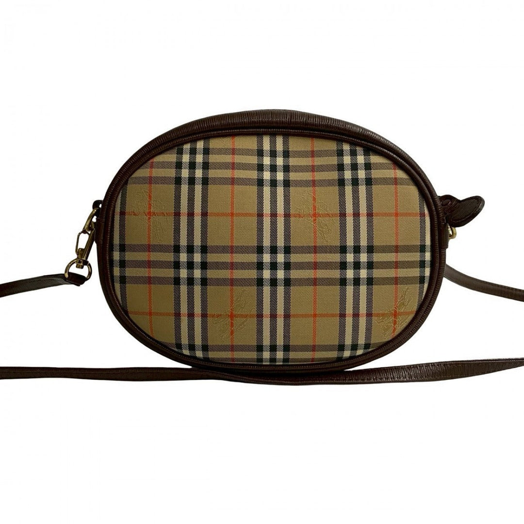 Burberrys Shoulder Bag leather beige