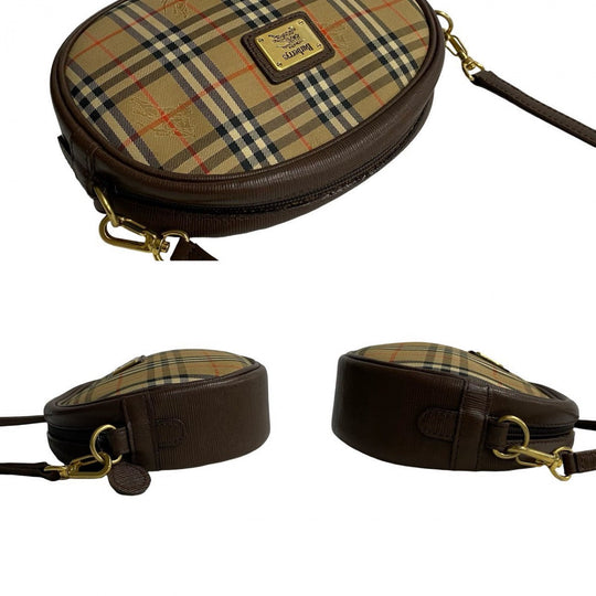 Burberrys Shoulder Bag leather beige