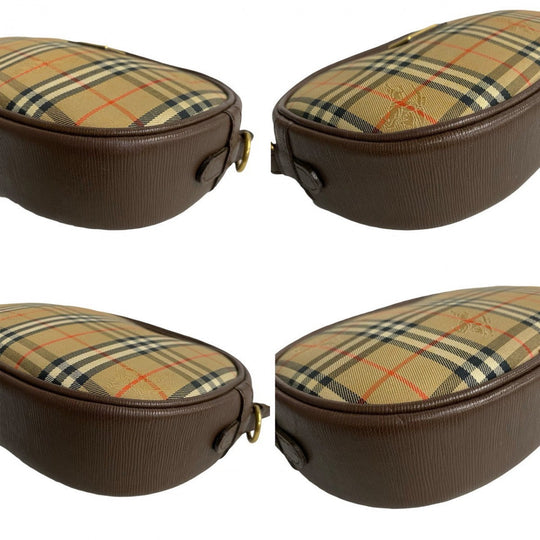 Burberrys Shoulder Bag leather beige