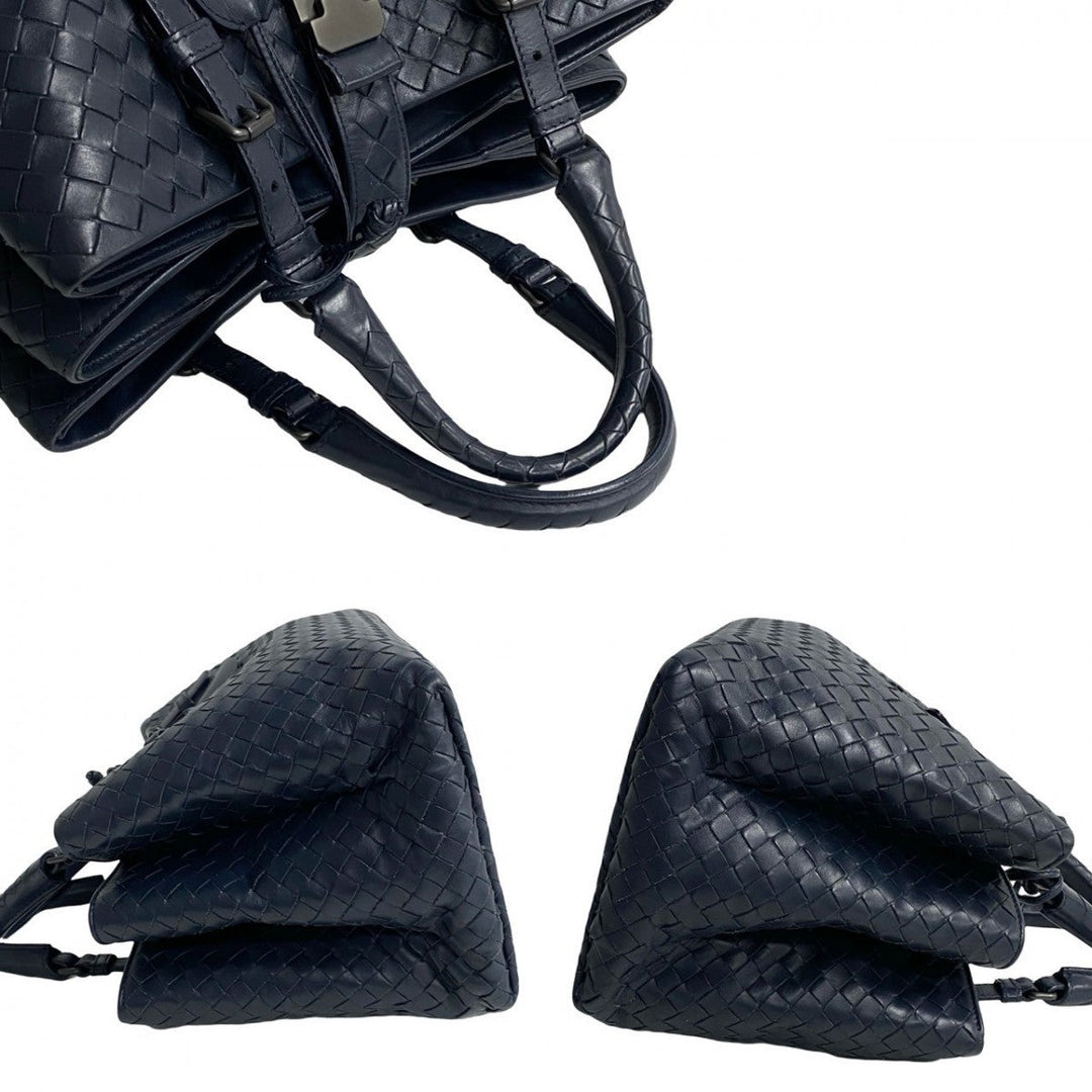 BOTTEGAVENETA Shoulder Bag leather Navy