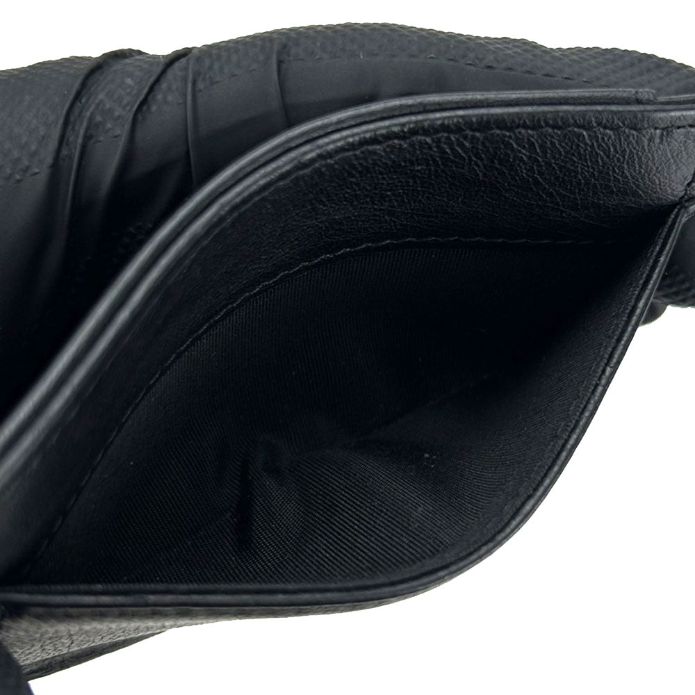 CHANEL Card Case A70261 Grain Calfskin Leather black