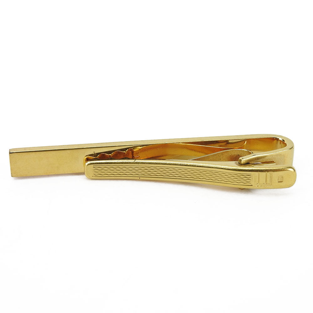 Dunhill cuffs metal gold mens Used Authentic