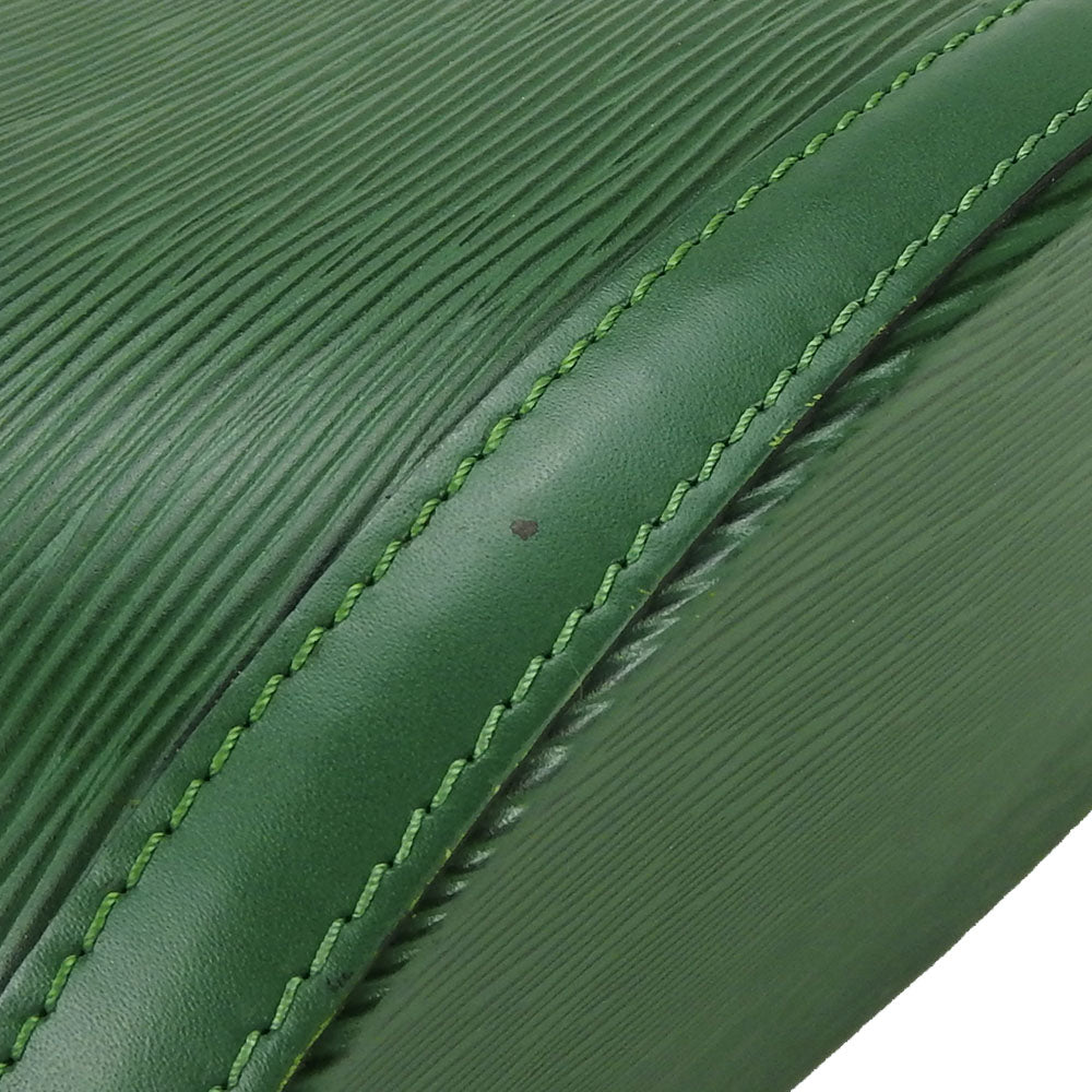 LOUIS VUITTON Tote Bag M52334 Epi Leather green Sun jack shopping Women Used Authentic