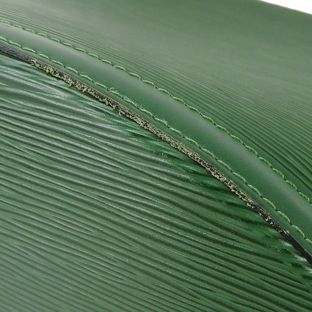 LOUIS VUITTON Tote Bag M52334 Epi Leather green Sun jack shopping Women Used Authentic