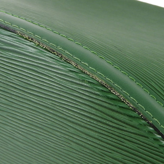 LOUIS VUITTON Tote Bag M52334 Epi Leather green Sun jack shopping Women Used Authentic