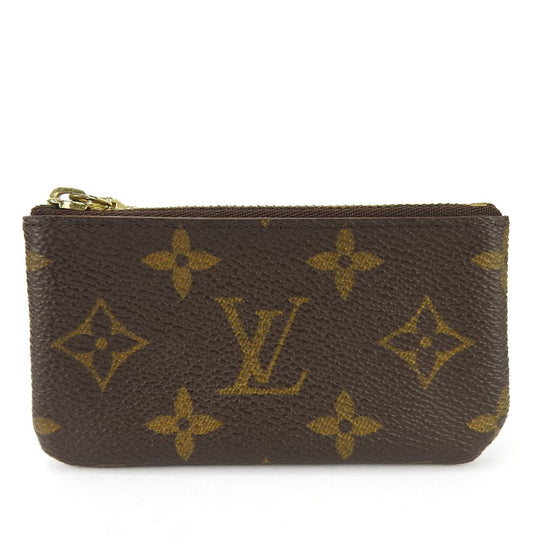 LOUIS VUITTON Coin case M62650 Monogram Brown Pochette Kle mens(Unisex) Used Authentic