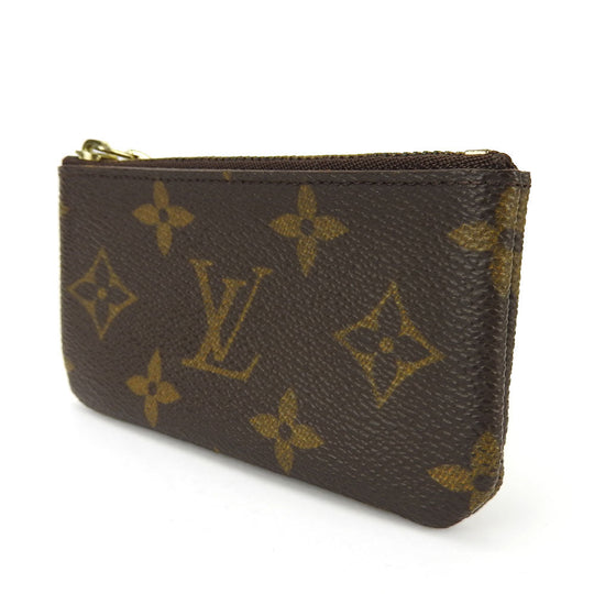 LOUIS VUITTON Coin case M62650 Monogram Brown Pochette Kle mens(Unisex) Used Authentic