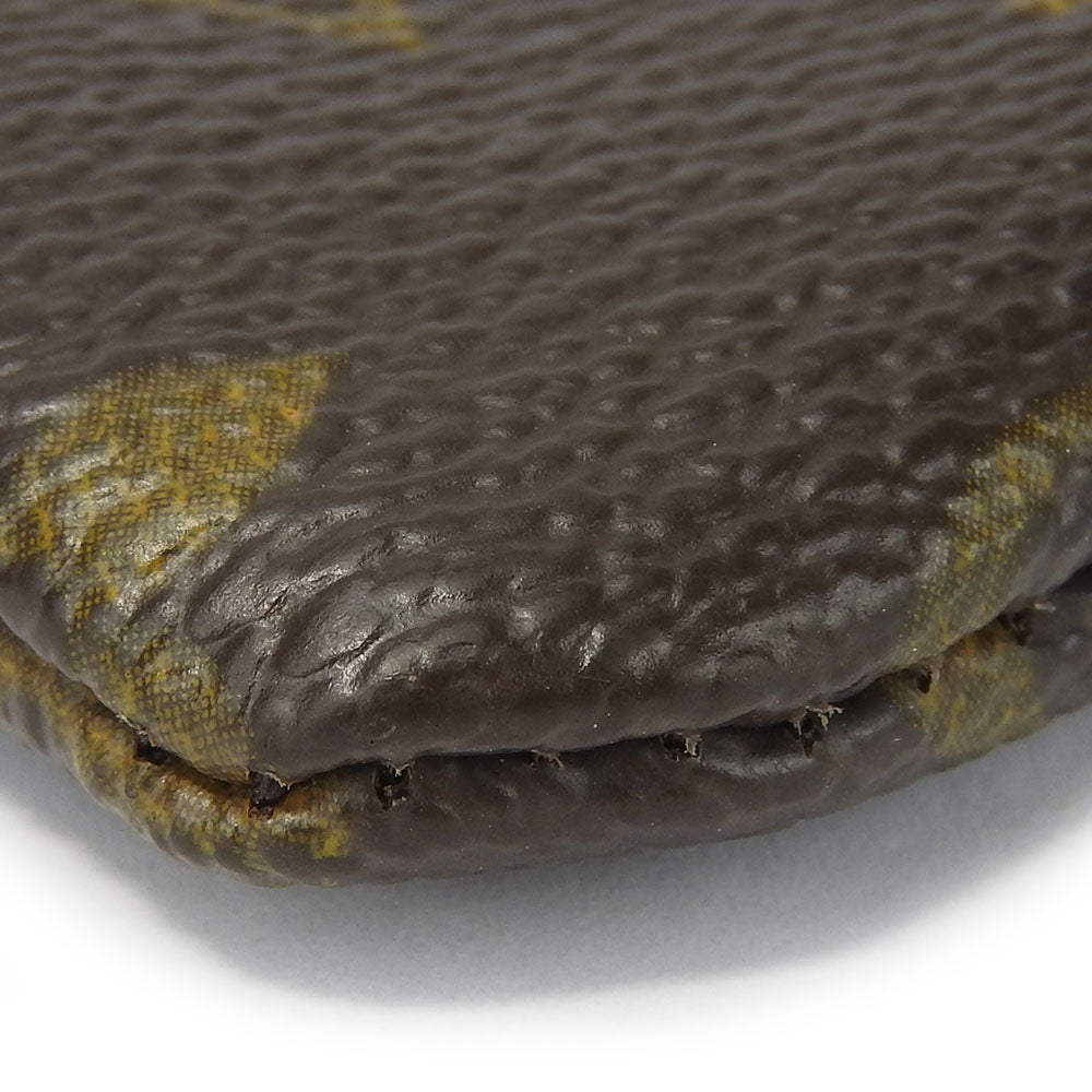 LOUIS VUITTON Coin case M62650 Monogram Brown Pochette Kle mens(Unisex) Used Authentic