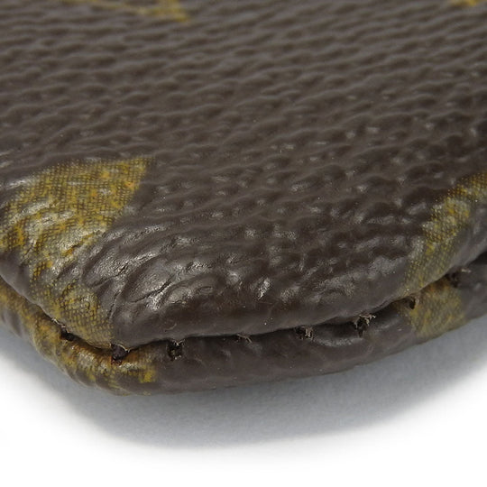 LOUIS VUITTON Coin case M62650 Monogram Brown Pochette Kle mens(Unisex) Used Authentic