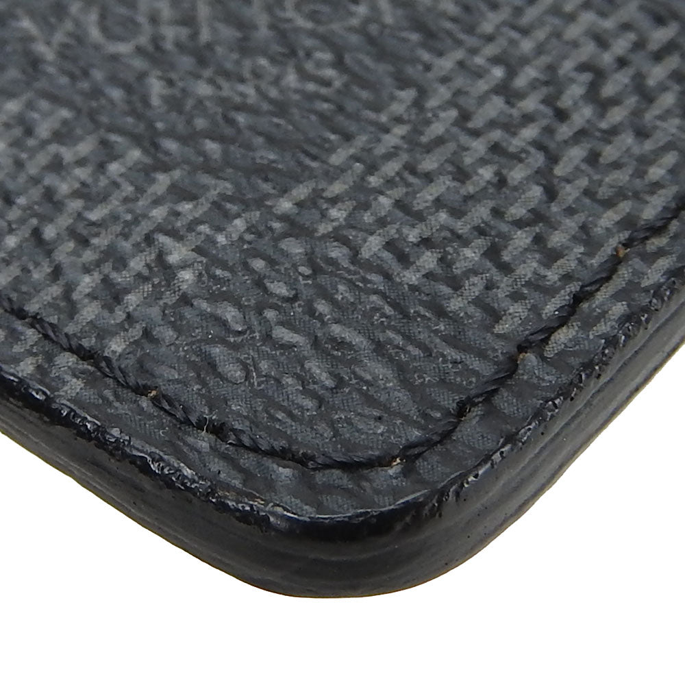 LOUIS VUITTON Card Case N62666 Damier Grafitte black Neo Porte Cartes unisex(Unisex) Used Authentic