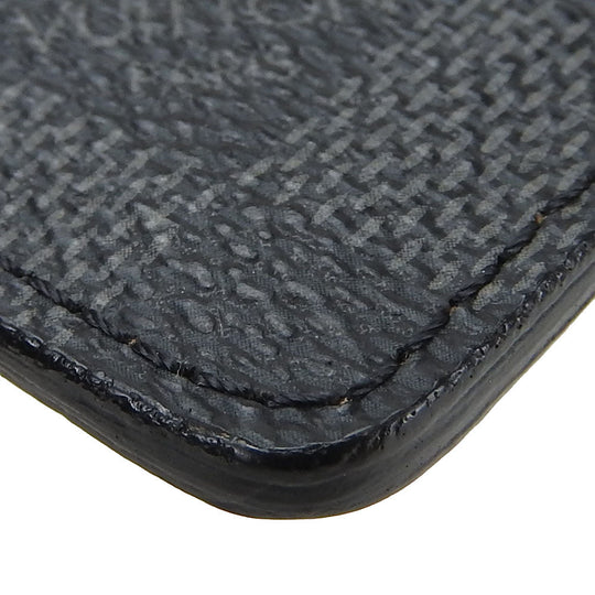 LOUIS VUITTON Card Case N62666 Damier Grafitte black Neo Porte Cartes unisex(Unisex) Used Authentic