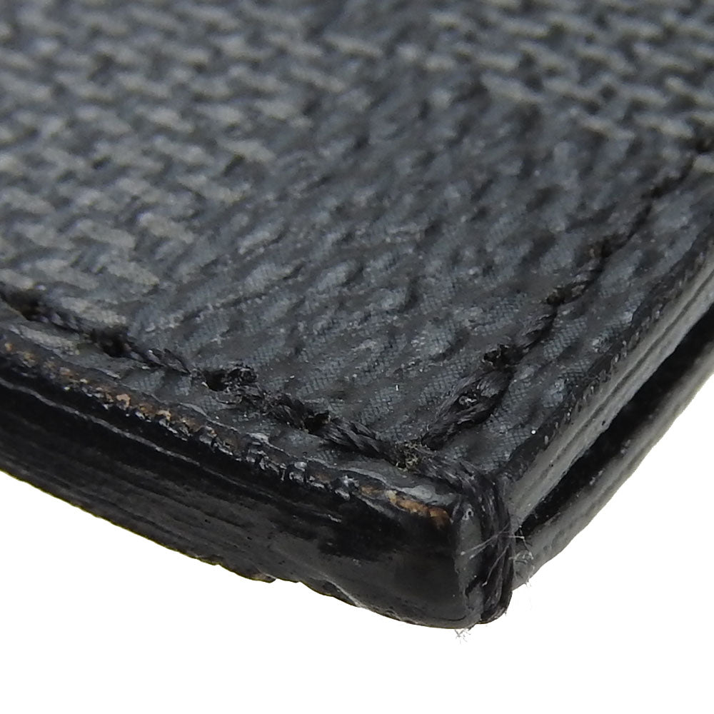 LOUIS VUITTON Card Case N62666 Damier Grafitte black Neo Porte Cartes unisex(Unisex) Used Authentic