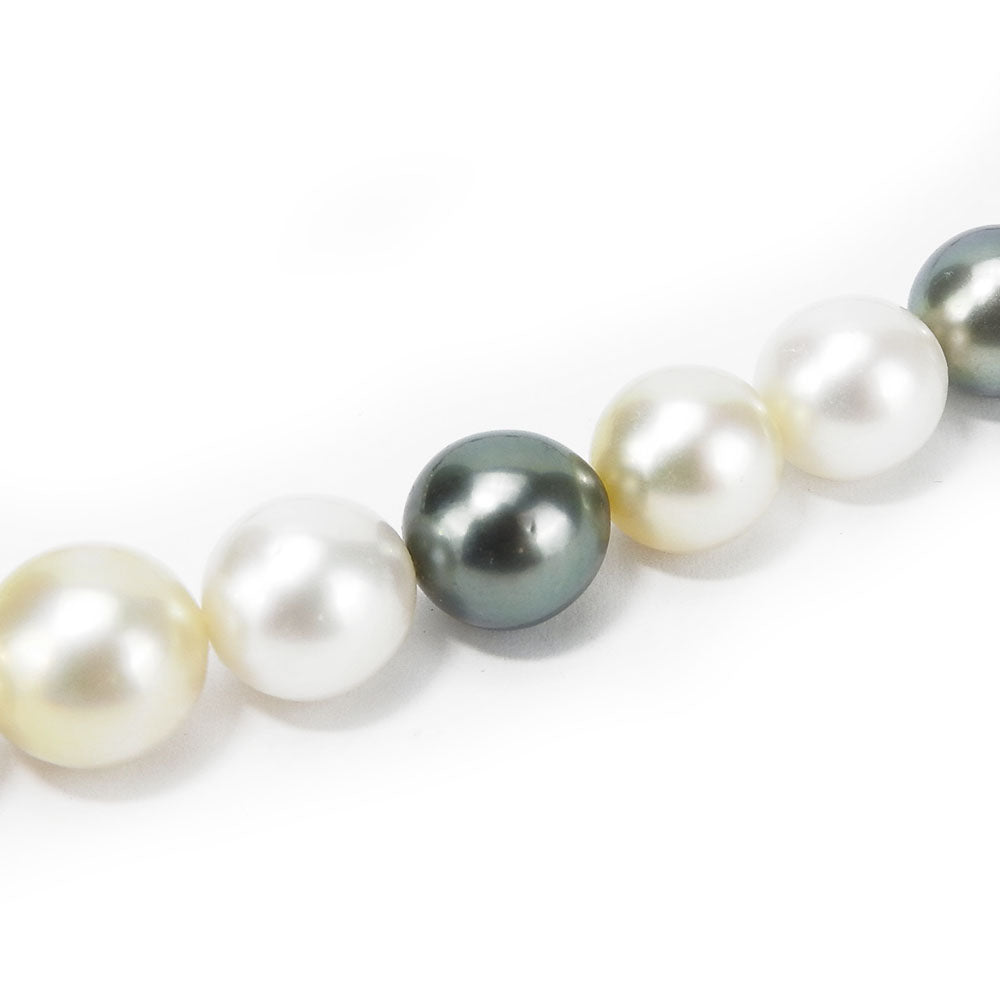 TASAKI Necklace Pearls, South Sea Pearls multicolor Women Used Authentic