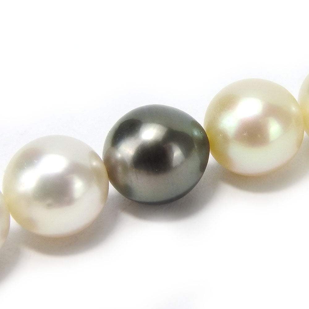 TASAKI Necklace Pearls, South Sea Pearls multicolor Women Used Authentic
