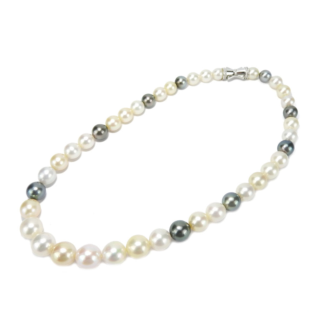 TASAKI Necklace Pearls, South Sea Pearls multicolor Women Used Authentic