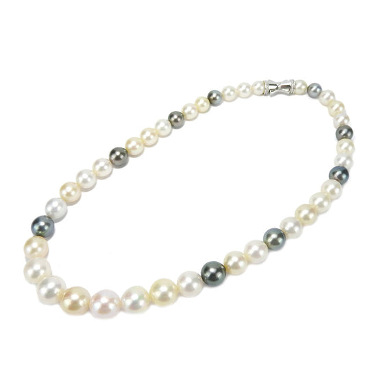 TASAKI Necklace Pearls, South Sea Pearls multicolor Women Used Authentic