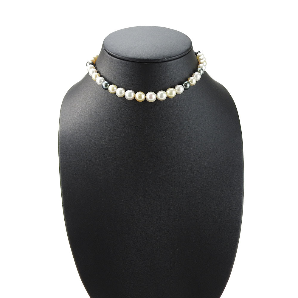 TASAKI Necklace Pearls, South Sea Pearls multicolor Women Used Authentic