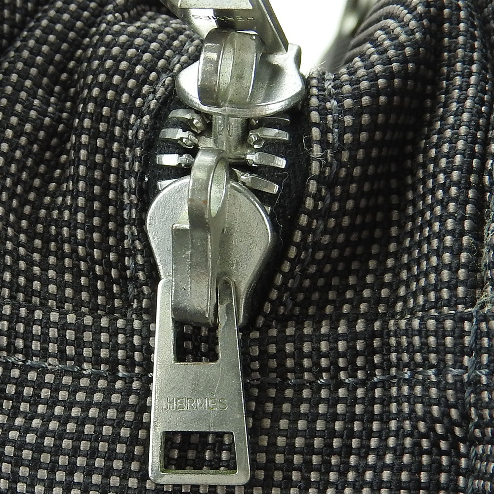 HERMES Tote Bag canvas gray Her Line Tote PM unisex(Unisex) Used Authentic
