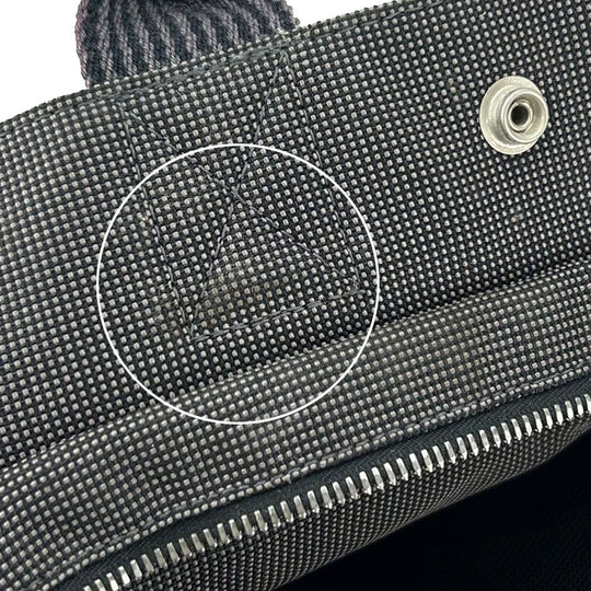 HERMES Tote Bag canvas gray Her Line Tote PM unisex(Unisex) Used Authentic