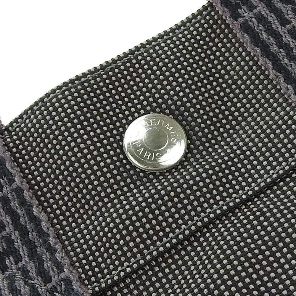 HERMES Tote Bag canvas gray Her Line Tote PM unisex(Unisex) Used Authentic