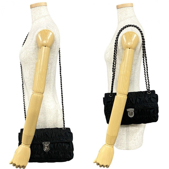 PRADA Shoulder Bag Nylon black