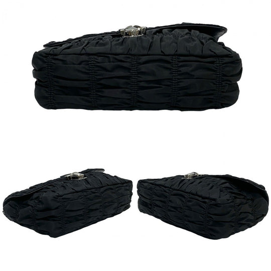 PRADA Shoulder Bag Nylon black