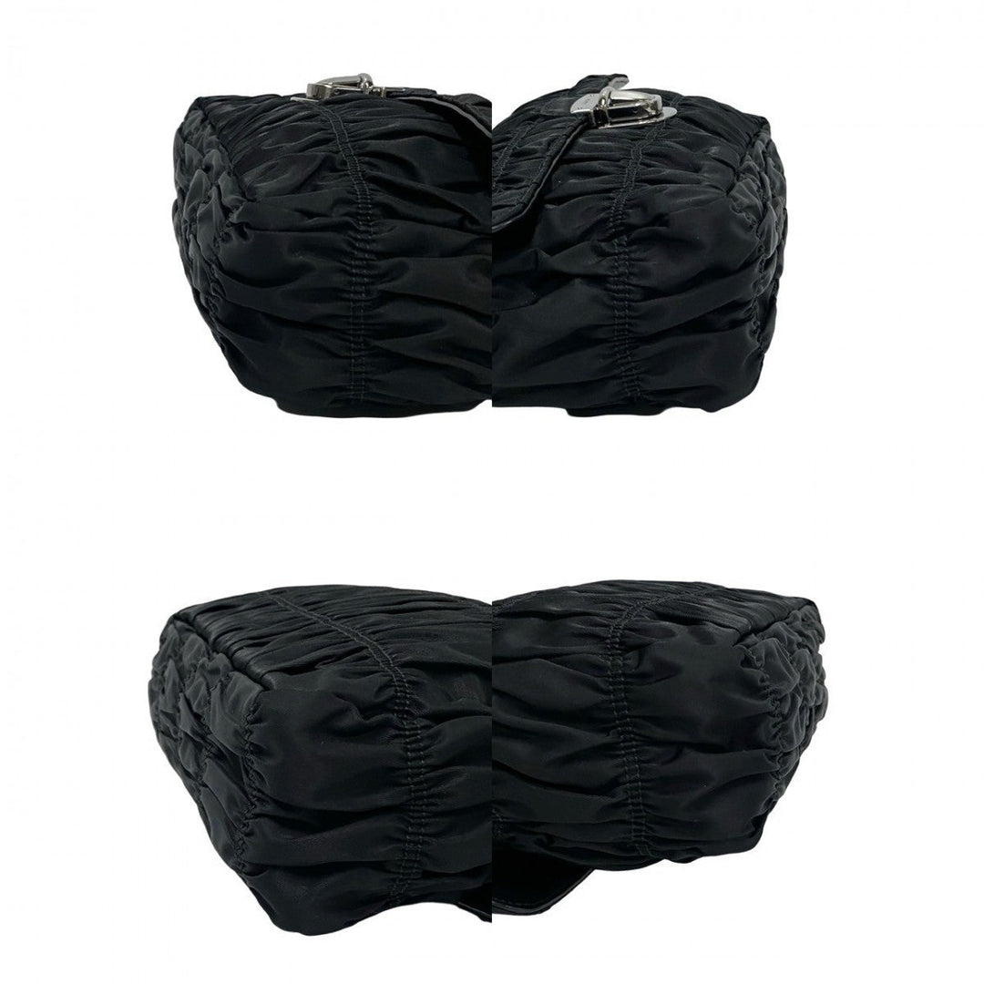PRADA Shoulder Bag Nylon black