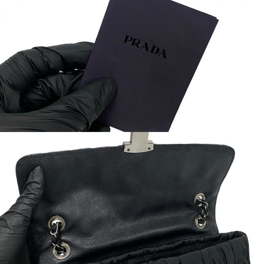 PRADA Shoulder Bag Nylon black